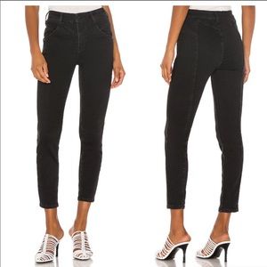 Free People We the Free Riley Seamed Skinny Jeans